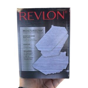 Revlon MoistureStay Rain Scented Paraffin Wax  Bath Refills 2 One Pound Blocks